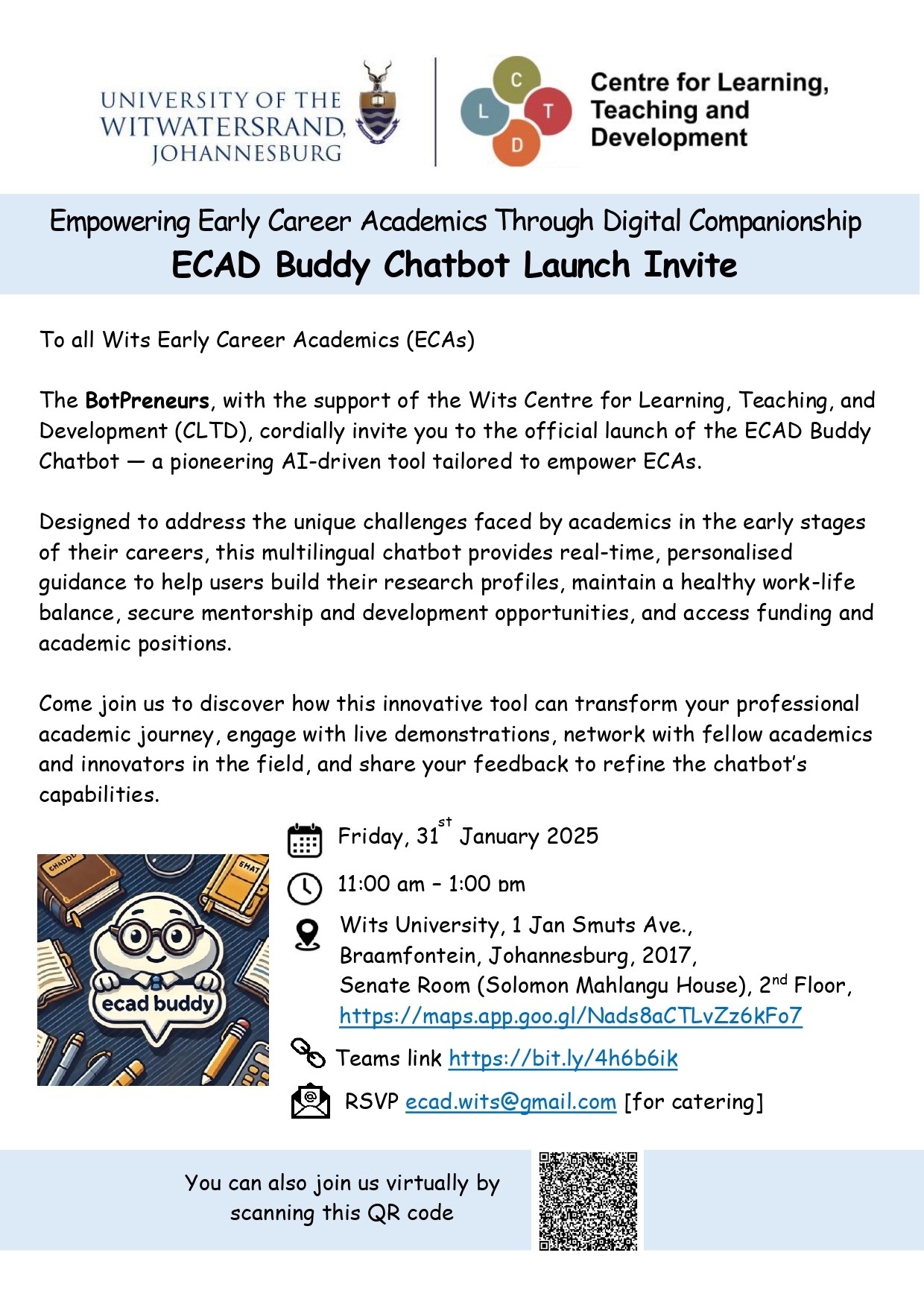 ECAD Buddy launch invitation